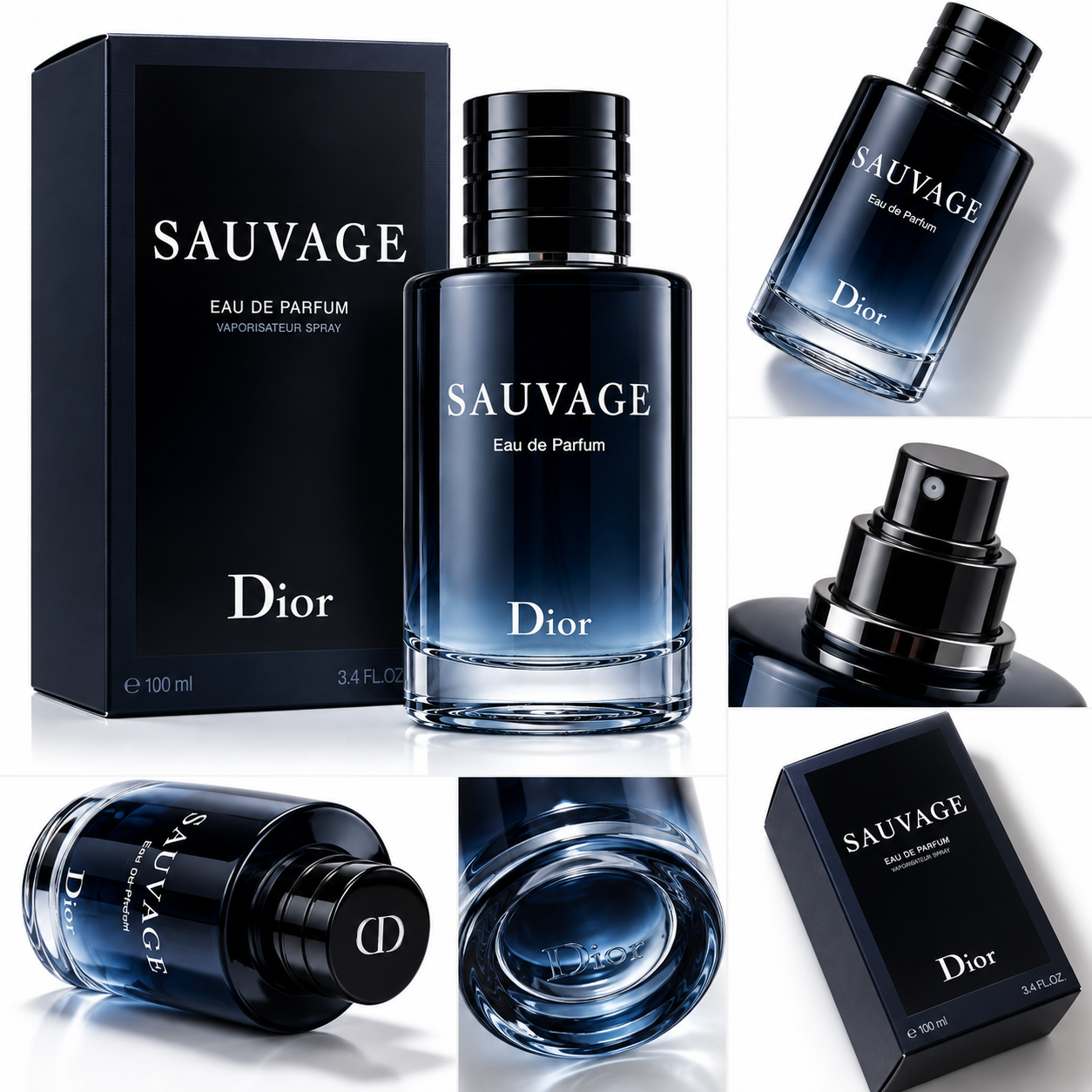 Sauvage Eau de Parfum Spray – 100ml Men’s Cologne